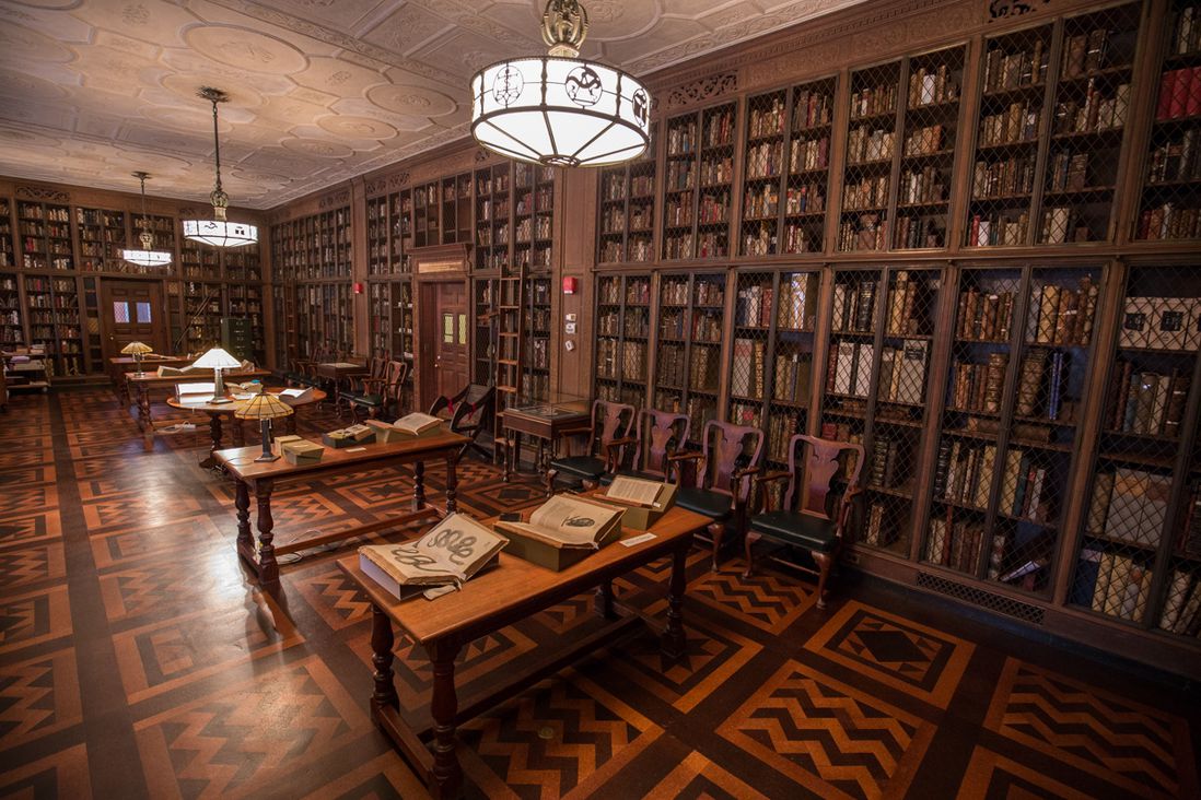 The Academy's Rare Book Room is a treat with or without Harry's textbooks. <br/>